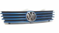 Khlergrill blau mit Emblem - unterer Zapfen gebrochen<br>VW POLO (6N2) 1.4